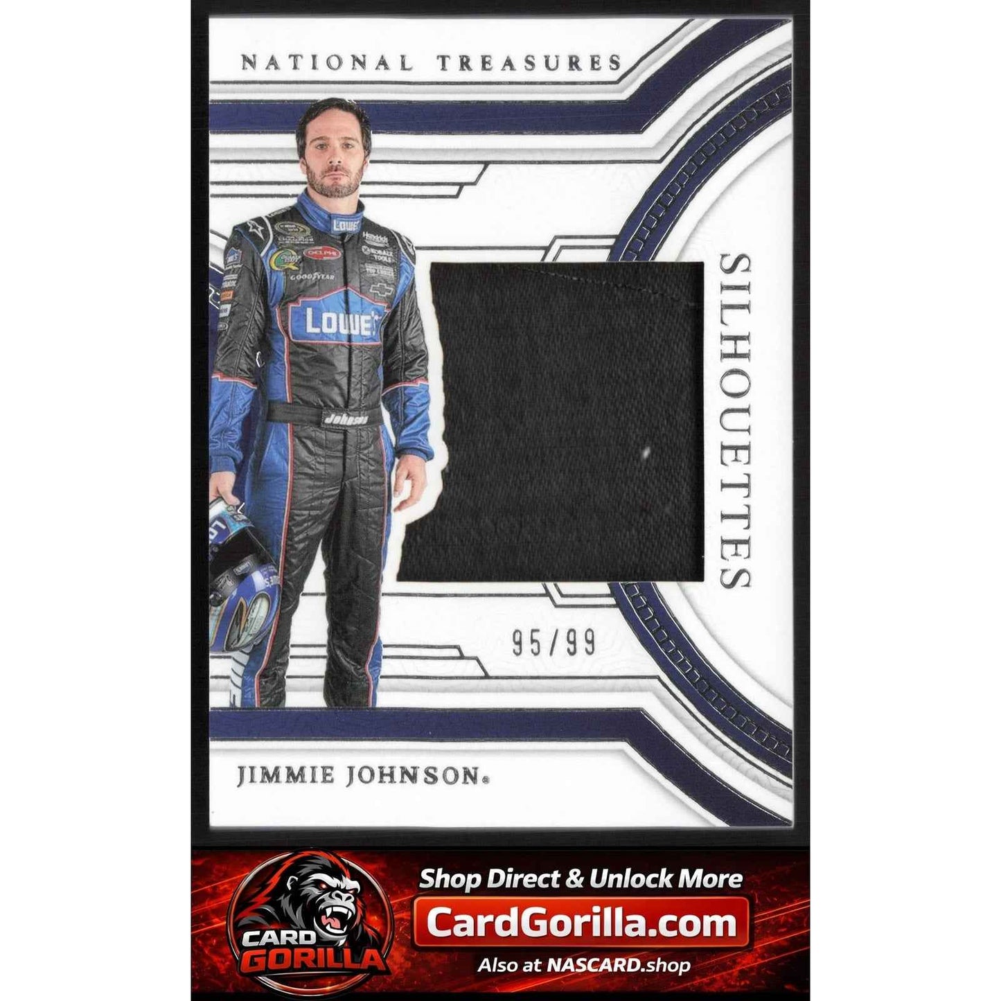 2024 Panini National Treasures #SS-JJN Jimmie Johnson Silhouettes #/99