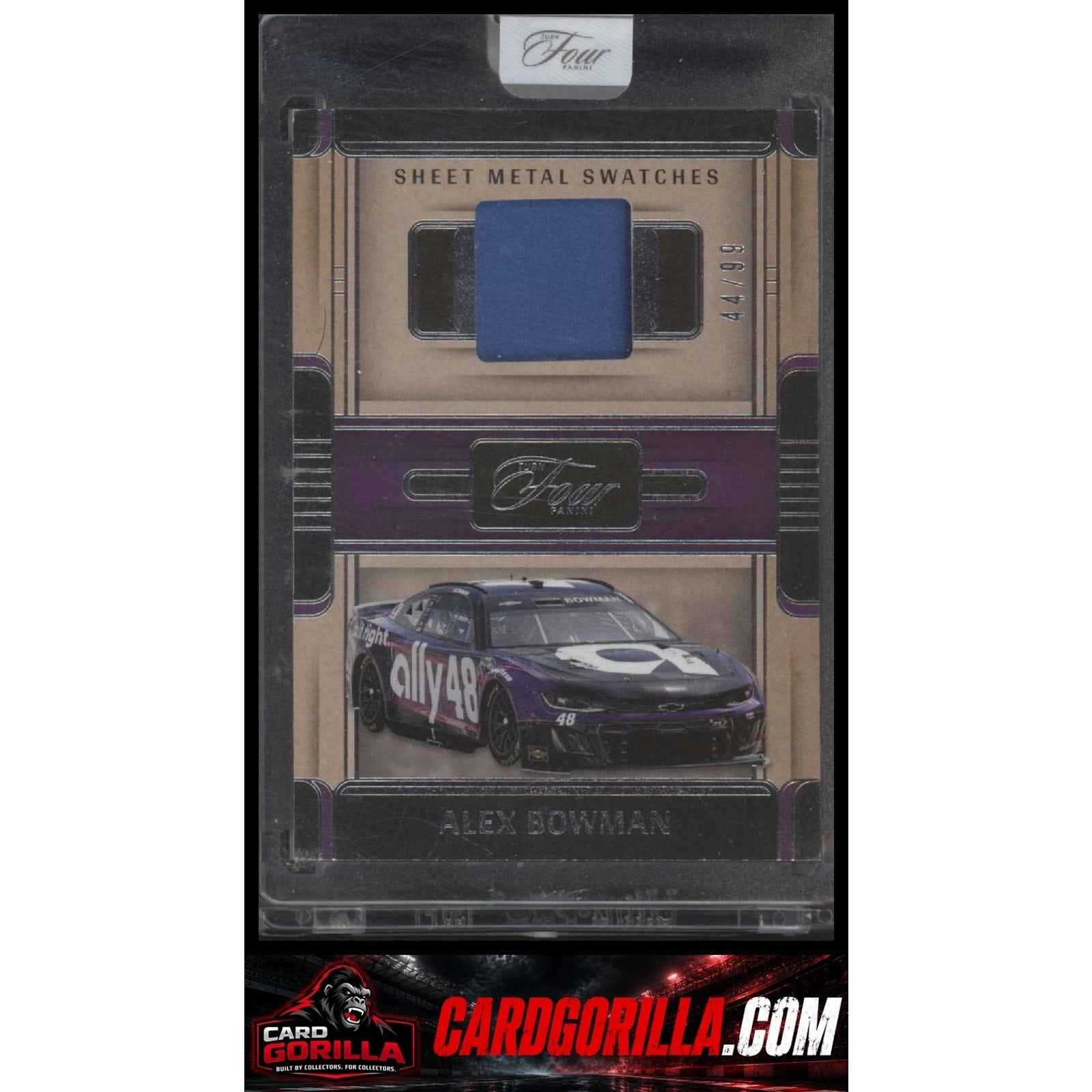 2025 Panini Turn Four #SWS-ABN Alex Bowman Sheet Metal Swatches #/99
