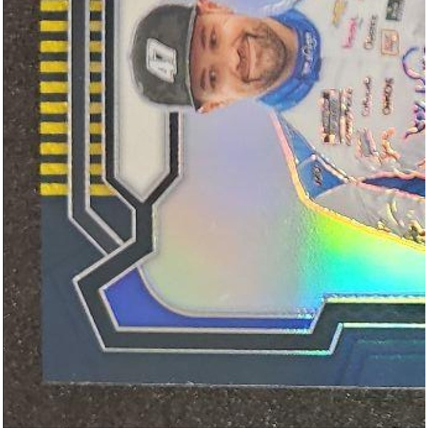 2024 Panini Prizm Ricky Stenhouse Jr #23 Black Gold Prizms 3/5