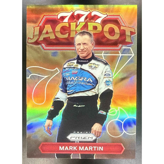2023 Panini Prizm Mark Martin #J24 Jackpot