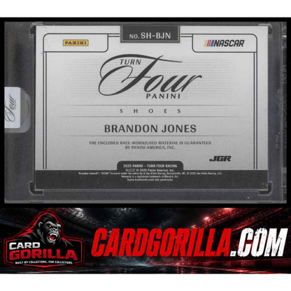 2025 Panini Turn Four #SH-BJN Brandon Jones Shoes #/99