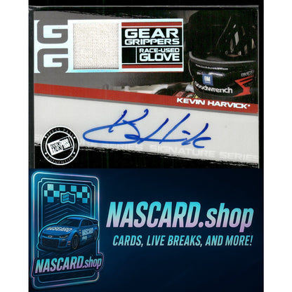 2006 Press Pass Stealth Vault Kevin Harvick Gear Grippers Autographs - NASCARD.shop