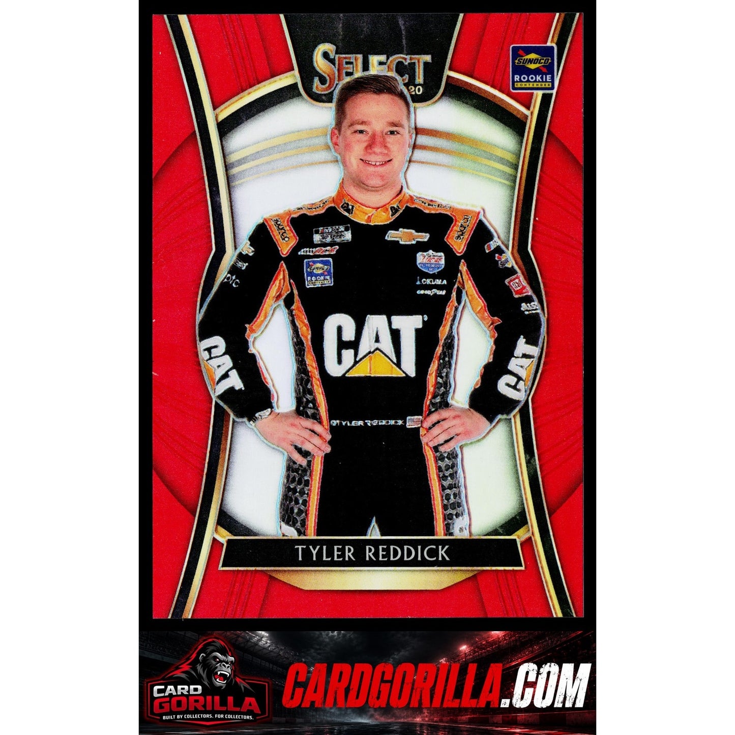 2020 Panini Chronicles #20 Tyler Reddick Select Red #/99 RC
