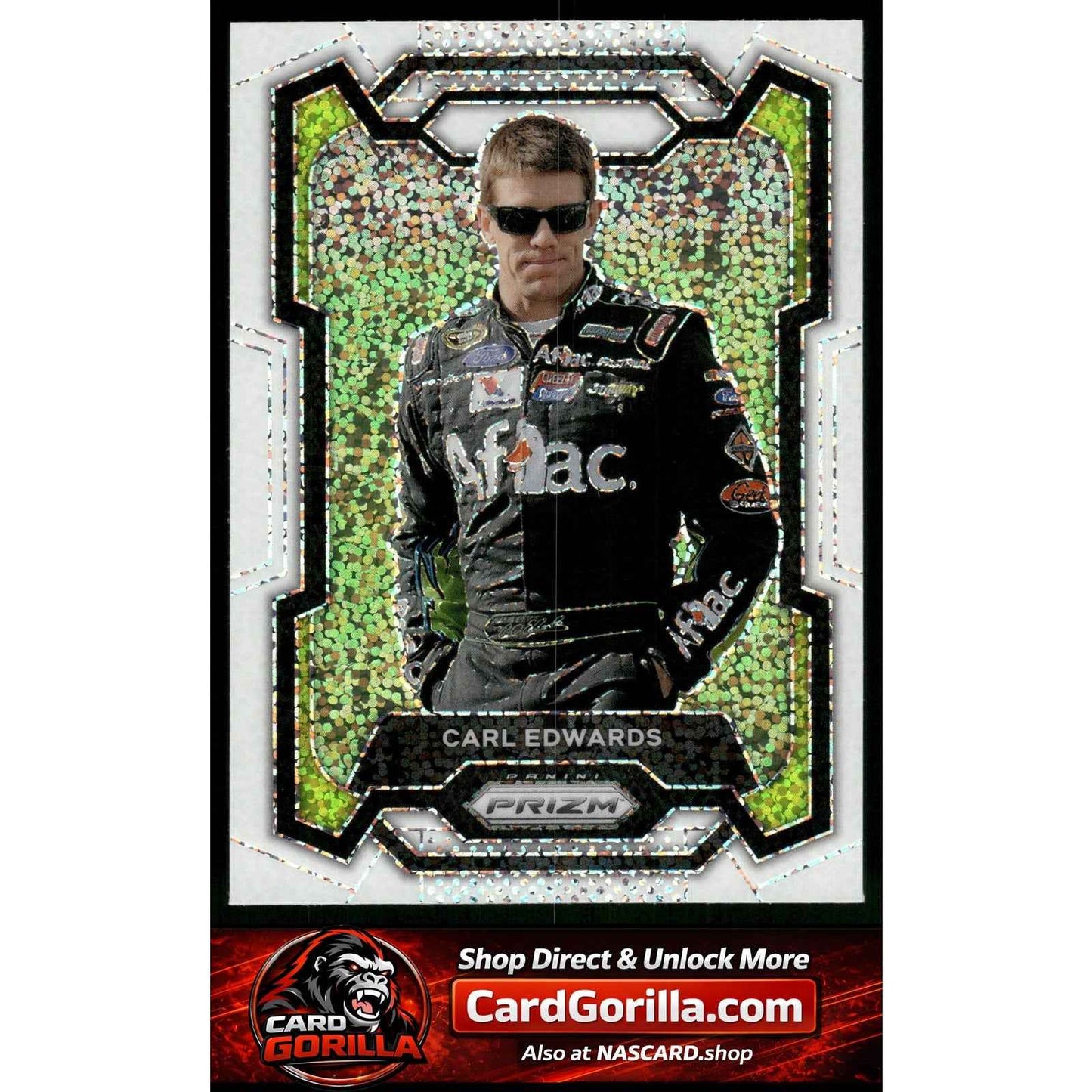 2024 Panini Prizm #70 Carl Edwards White Sparkle