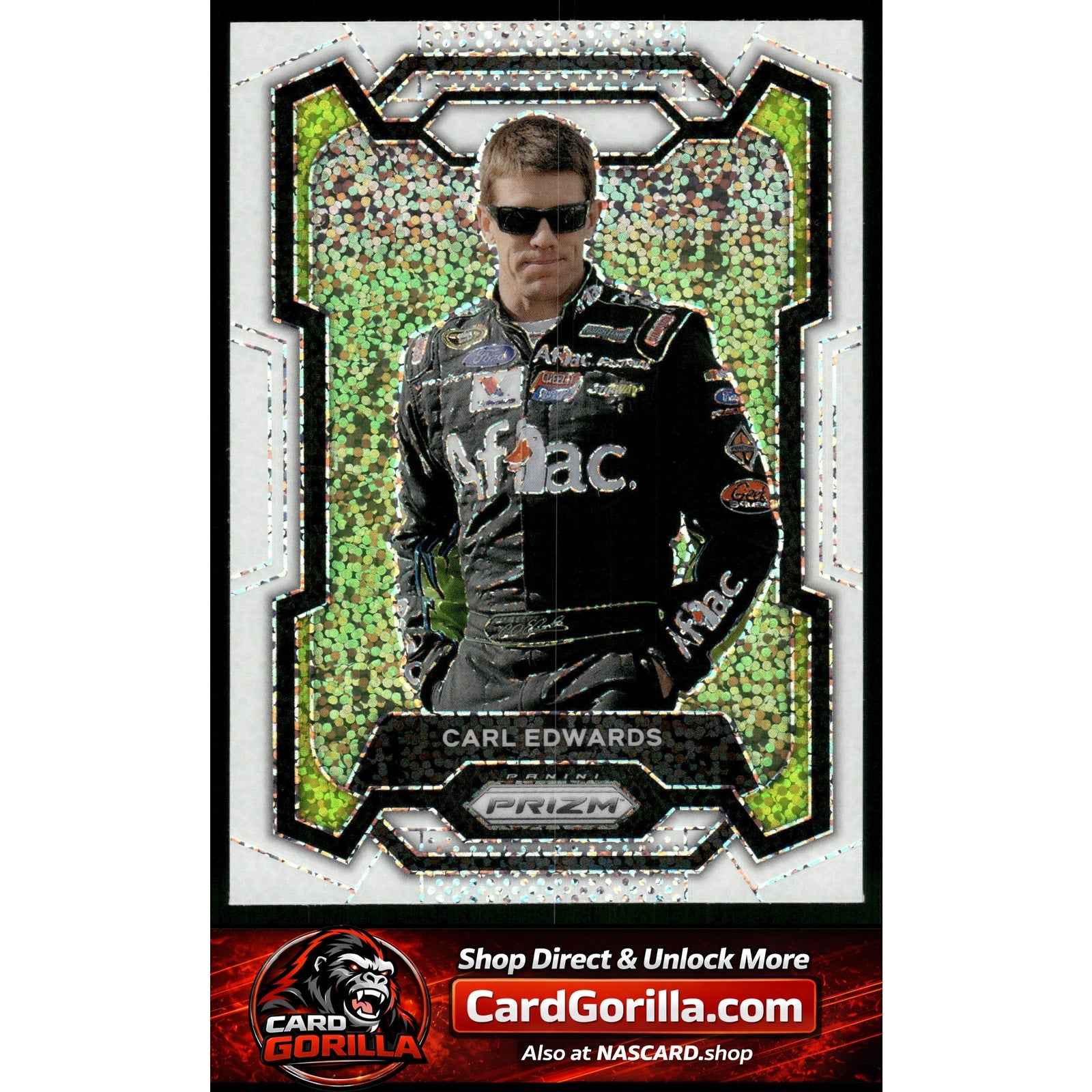 2024 Panini Prizm #70 Carl Edwards White Sparkle