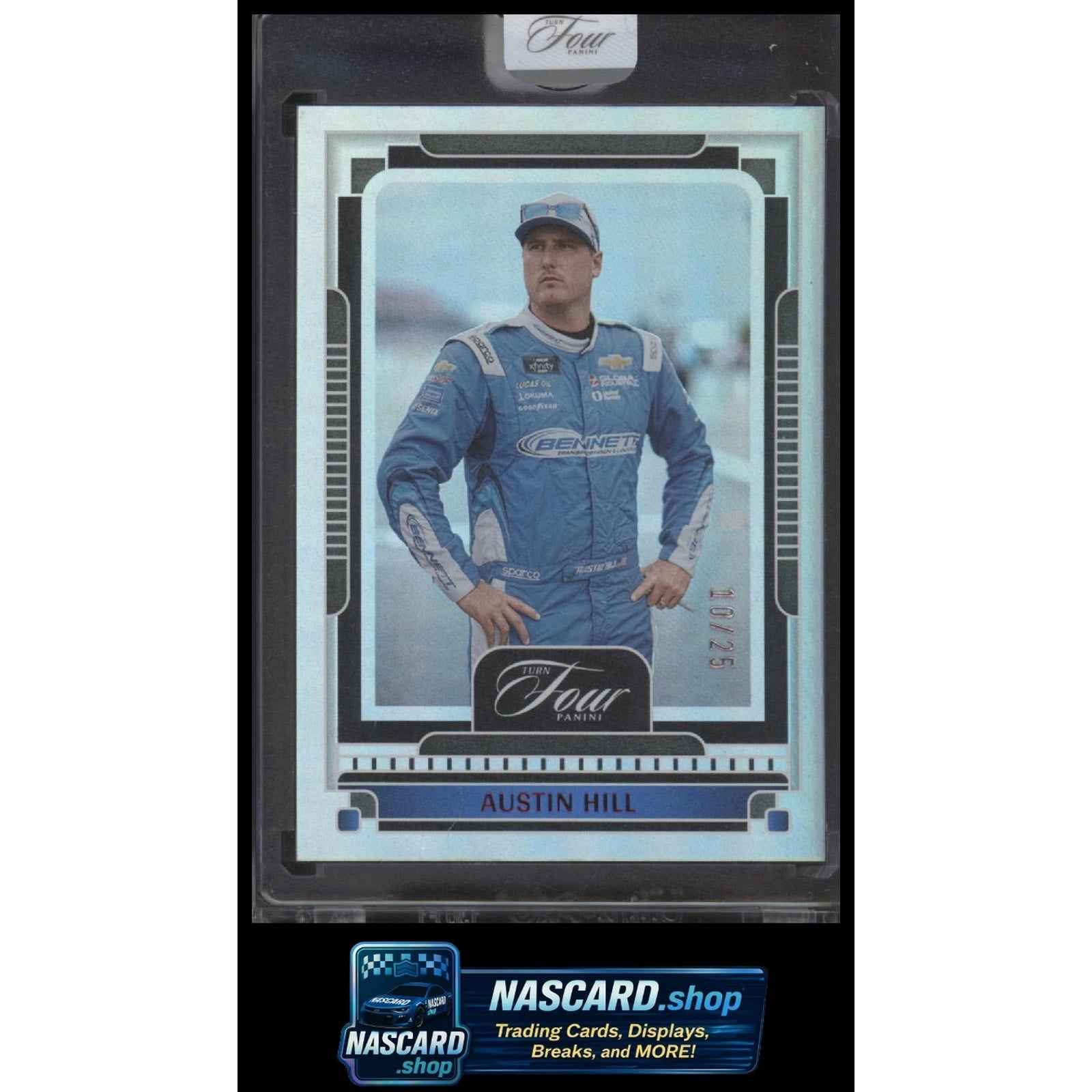 2025 Panini Turn Four #48 Austin Hill Red #/25