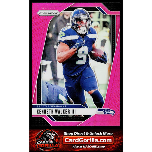 2024 Panini Prizm #260 Kenneth Walker III Pink