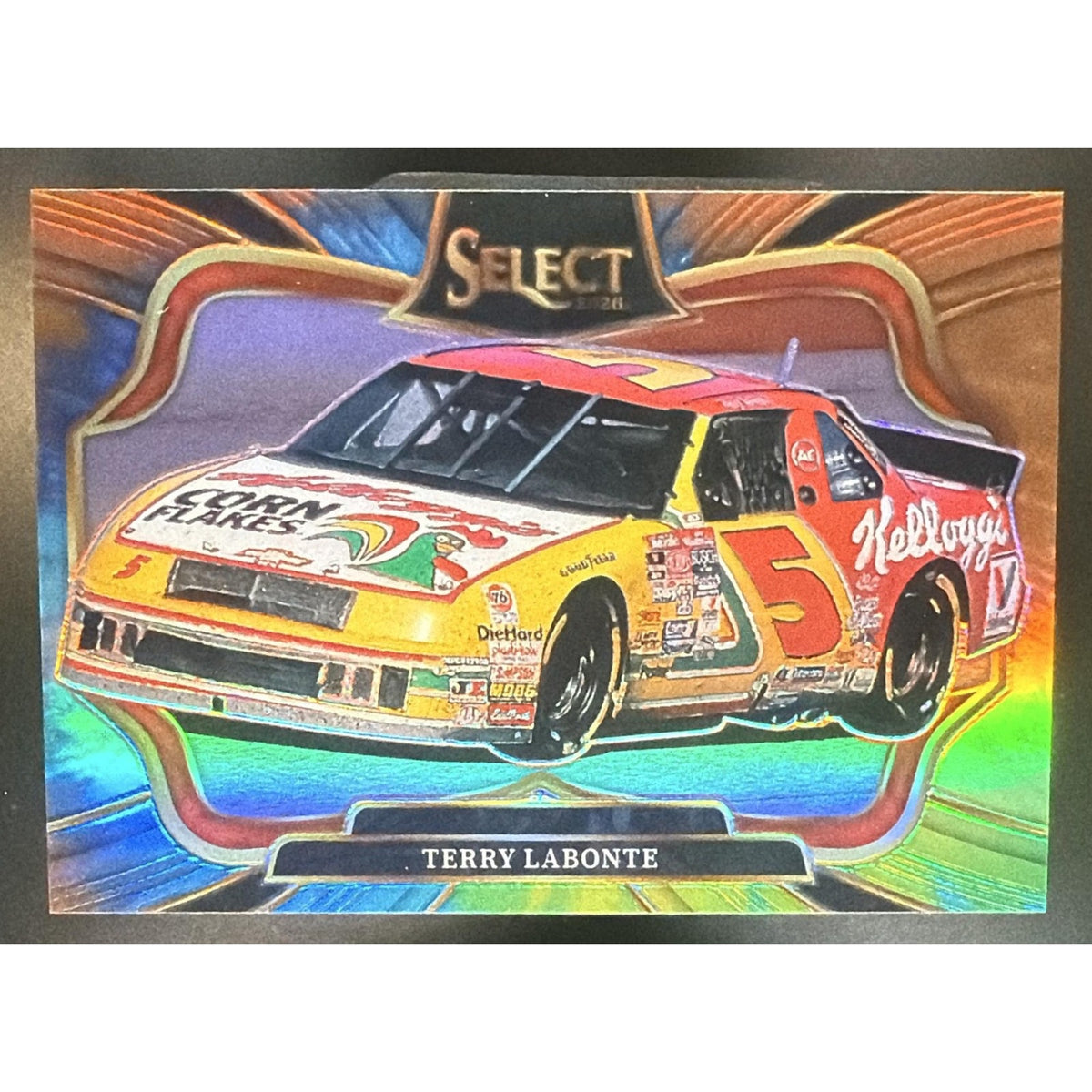 2026 Panini Select NASCAR Terry Labonte #140 Set - Pit Road Tie-Dye Prizms 23/25