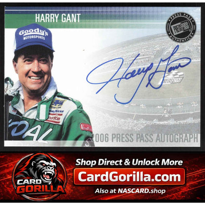 2006 Press Pass #NNO Harry Gant Autographs