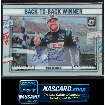 2024 Donruss #173 Chris Buescher Optic Signatures