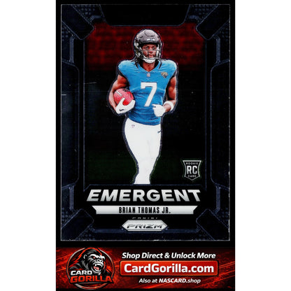 2024 Panini Prizm #12 Brian Thomas Jr. Emergent