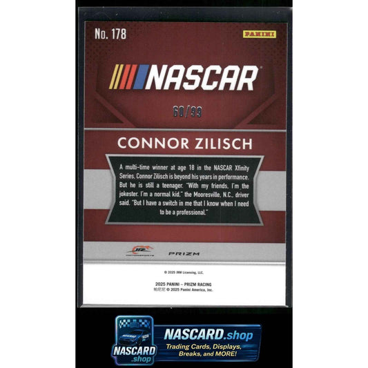 2025 Panini Prizm #178 Connor Zilisch Purple #/99
