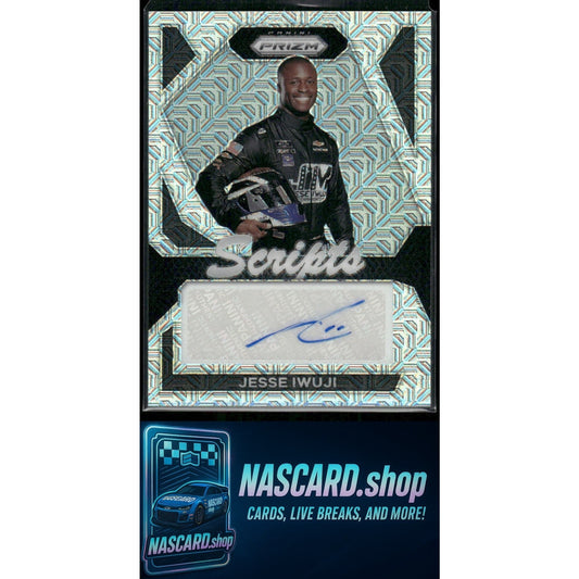 2024 Panini Prizm #S-JII Jesse Iwuji Scripts Mojo #/25