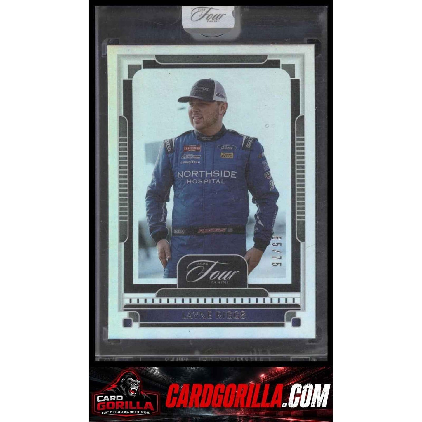 2025 Panini Turn Four #94 Layne Riggs #/75