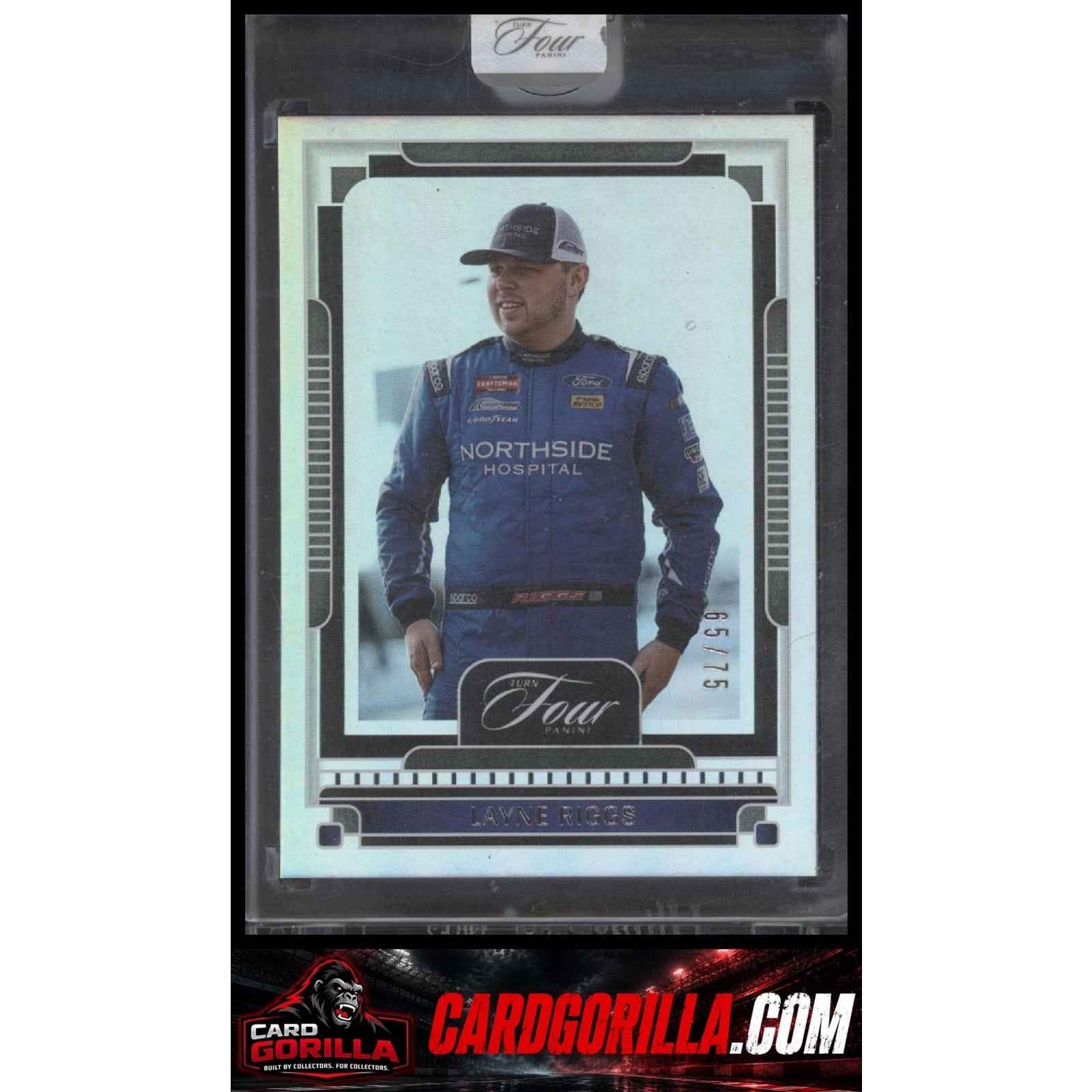 2025 Panini Turn Four #94 Layne Riggs #/75