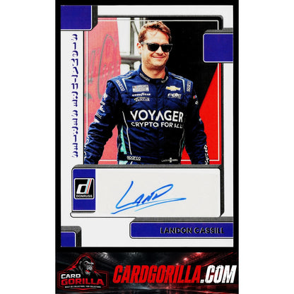 2023 Donruss #SS-LC Landon Cassill Signature Series