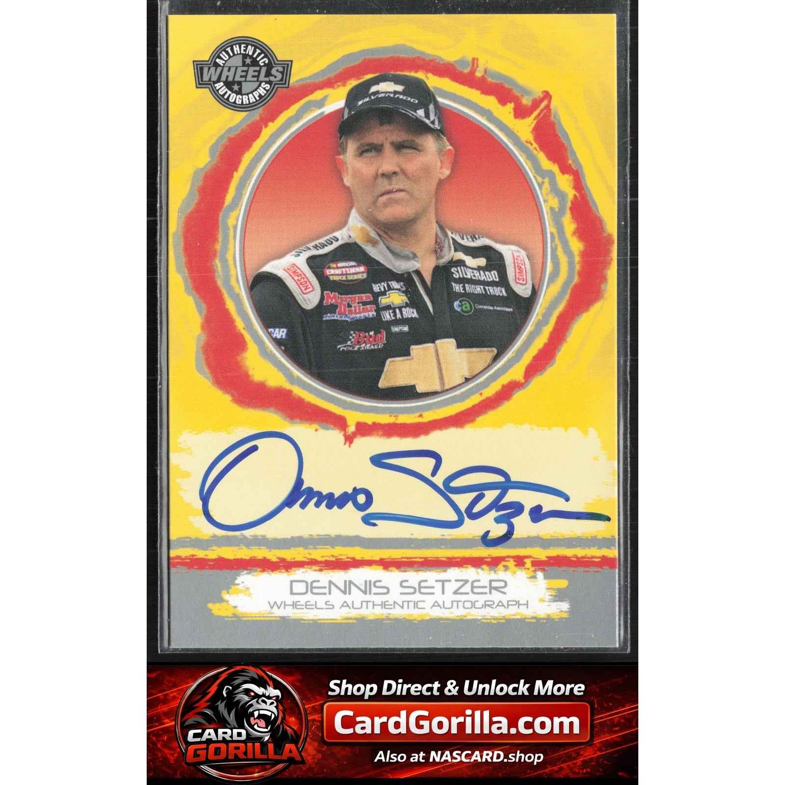 2006 Wheels High Gear #NNO Dennis Setzer Wheels Autographs