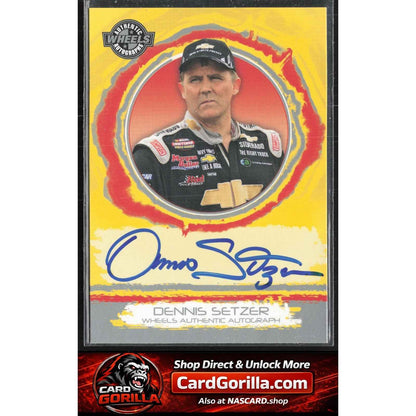 2006 Wheels High Gear #NNO Dennis Setzer Wheels Autographs