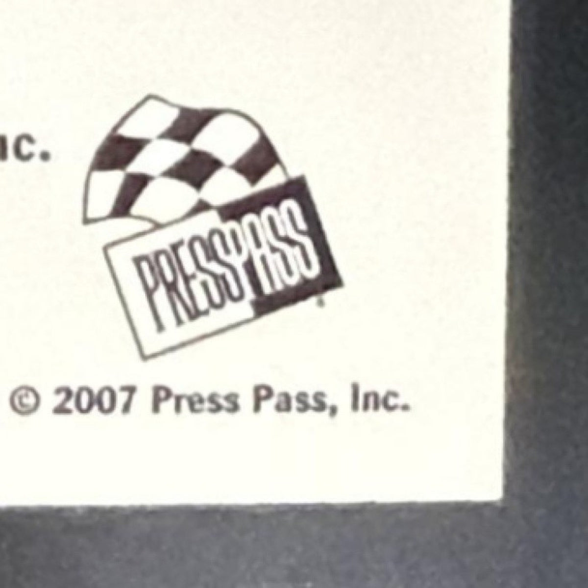 2007 Press Pass Dale Earnhardt Jr. #NNO Signings Auto