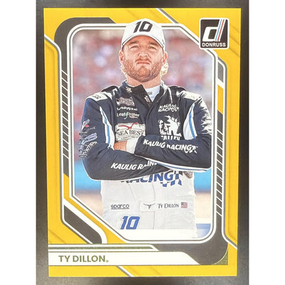 2026 Panini Donruss NASCAR Racing Ty Dillon #25 Gold /10