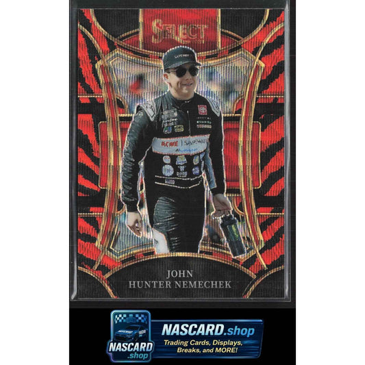 2024 Panini Select #222 John Hunter Nemechek Tiger Prizms