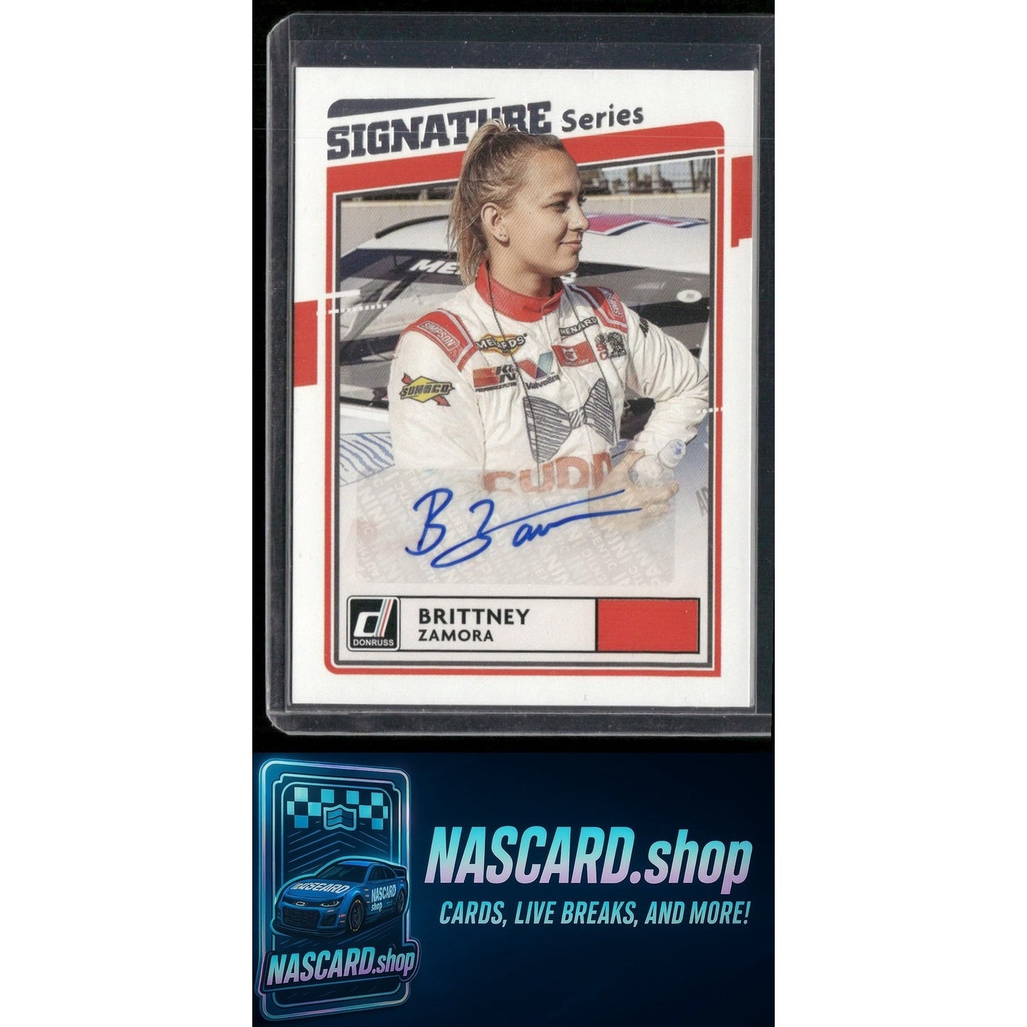 2021 Donruss #SS-BZ Brittney Zamora Signature Series