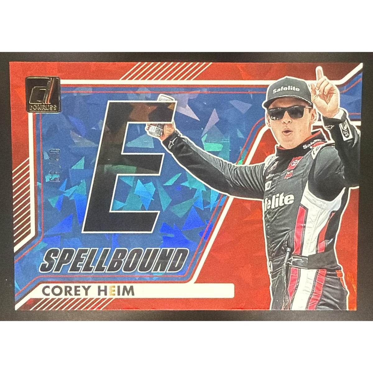 2026 Panini Donruss NASCAR Racing Corey Heim #2 Spellbound Carolina Blue Ice /99