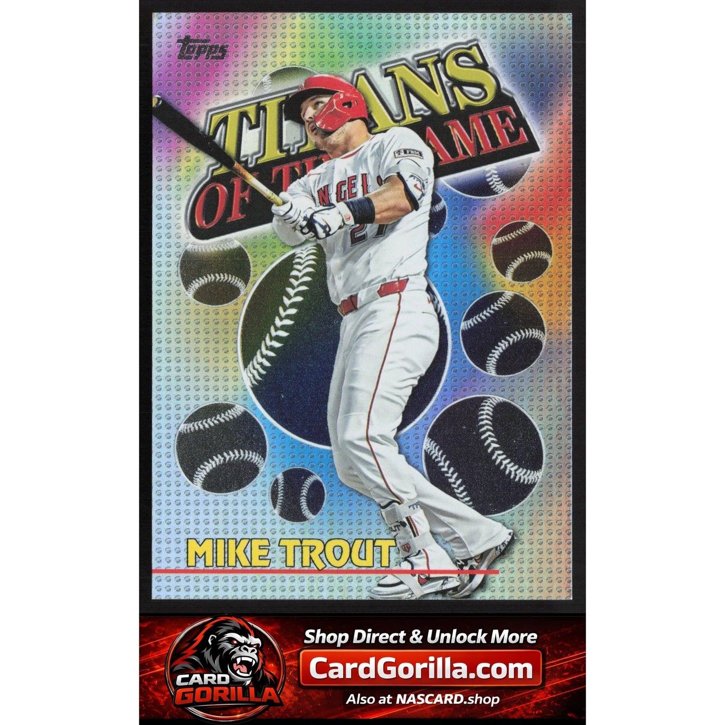 2026 Topps #TOG-2 Mike Trout Titans of the Game
