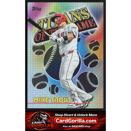 2026 Topps #TOG-2 Mike Trout Titans of the Game
