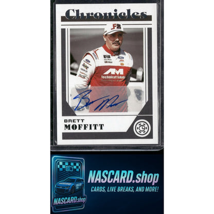 2023 Panini Chronicles #20 Brett Moffitt Chronicles Autographs - NASCARD.shop