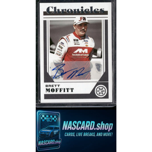 2023 Panini Chronicles #20 Brett Moffitt Chronicles Autographs - NASCARD.shop