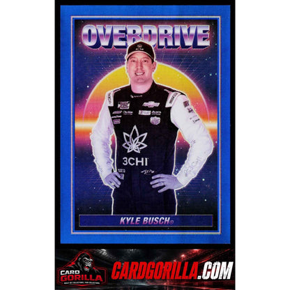 2023 Panini Chronicles #17 Kyle Busch Overdrive Blue #/199