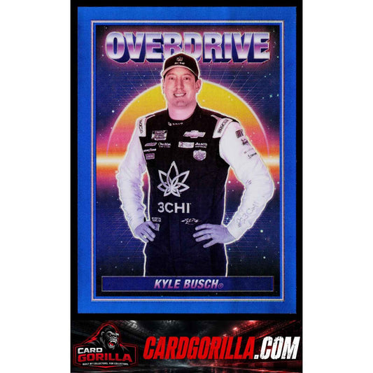 2023 Panini Chronicles #17 Kyle Busch Overdrive Blue #/199