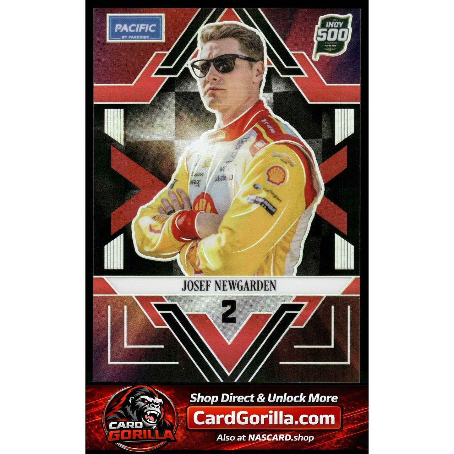2025 Parkside Indy 500 Pacific #22 Josef Newgarden Red V2