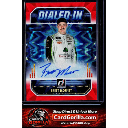 2026 Donruss #DIA-BMT Brett Moffitt Dialed In Red Xplosion #/49