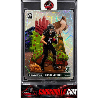 2022 Donruss Optic #DT-DL Drake London Downtown RC CASE HIT!