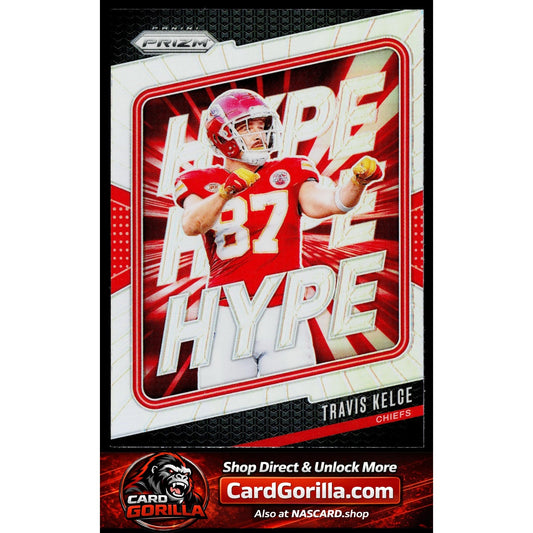2024 Panini Prizm #7 Travis Kelce Hype Silver Prizm
