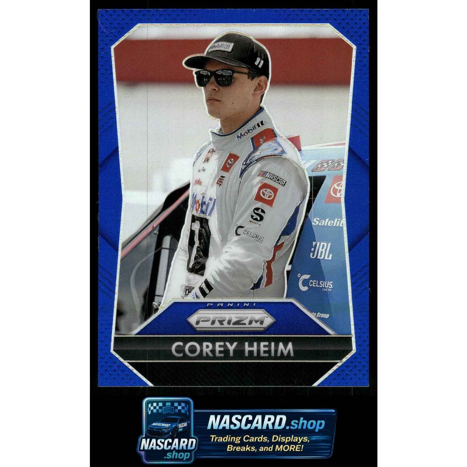2025 Panini Prizm #199 Corey Heim Blue #/199
