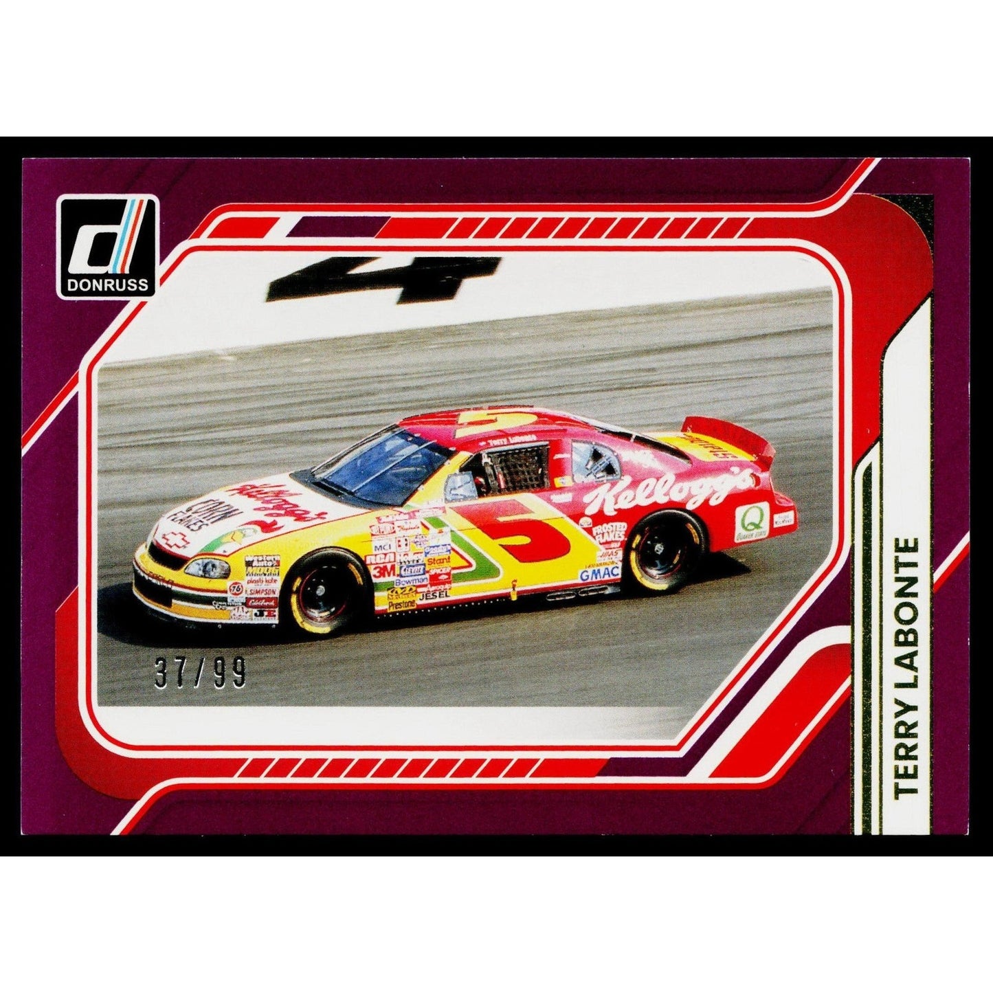 2026 Donruss #180 Terry Labonte Purple #/99
