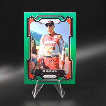 2024 Panini Prizm - Green Prizm #12 Erik Jones - NASCARD.shop