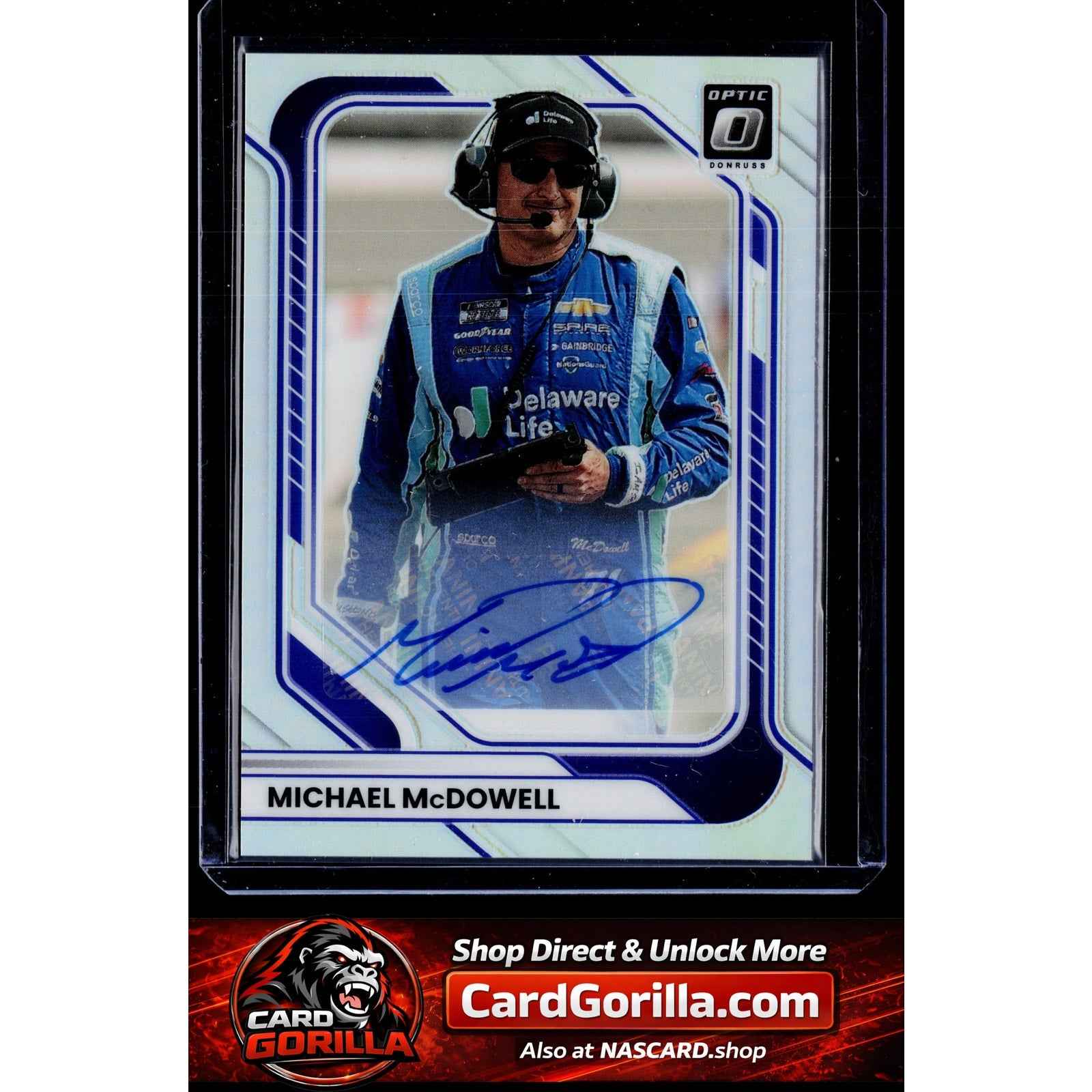 2026 Donruss #59 Michael McDowell Optic Signatures
