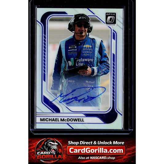 2026 Donruss #59 Michael McDowell Optic Signatures