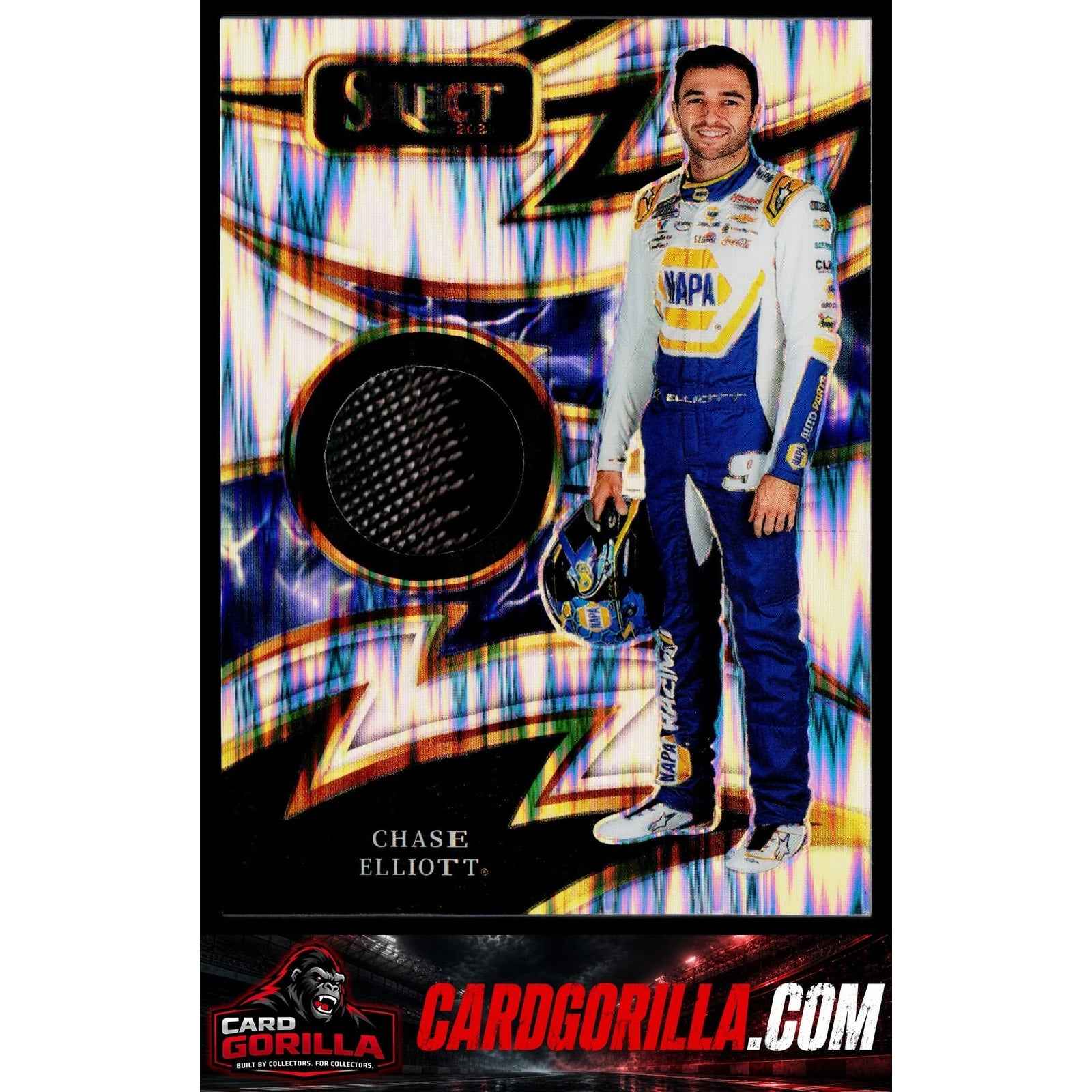 2024 Panini Select #S-CET Chase Elliott Sparks Flash Prizms