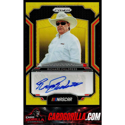 2025 Panini Prizm #LS-RCR Richard Childress Legendary Signatures Gold #/10