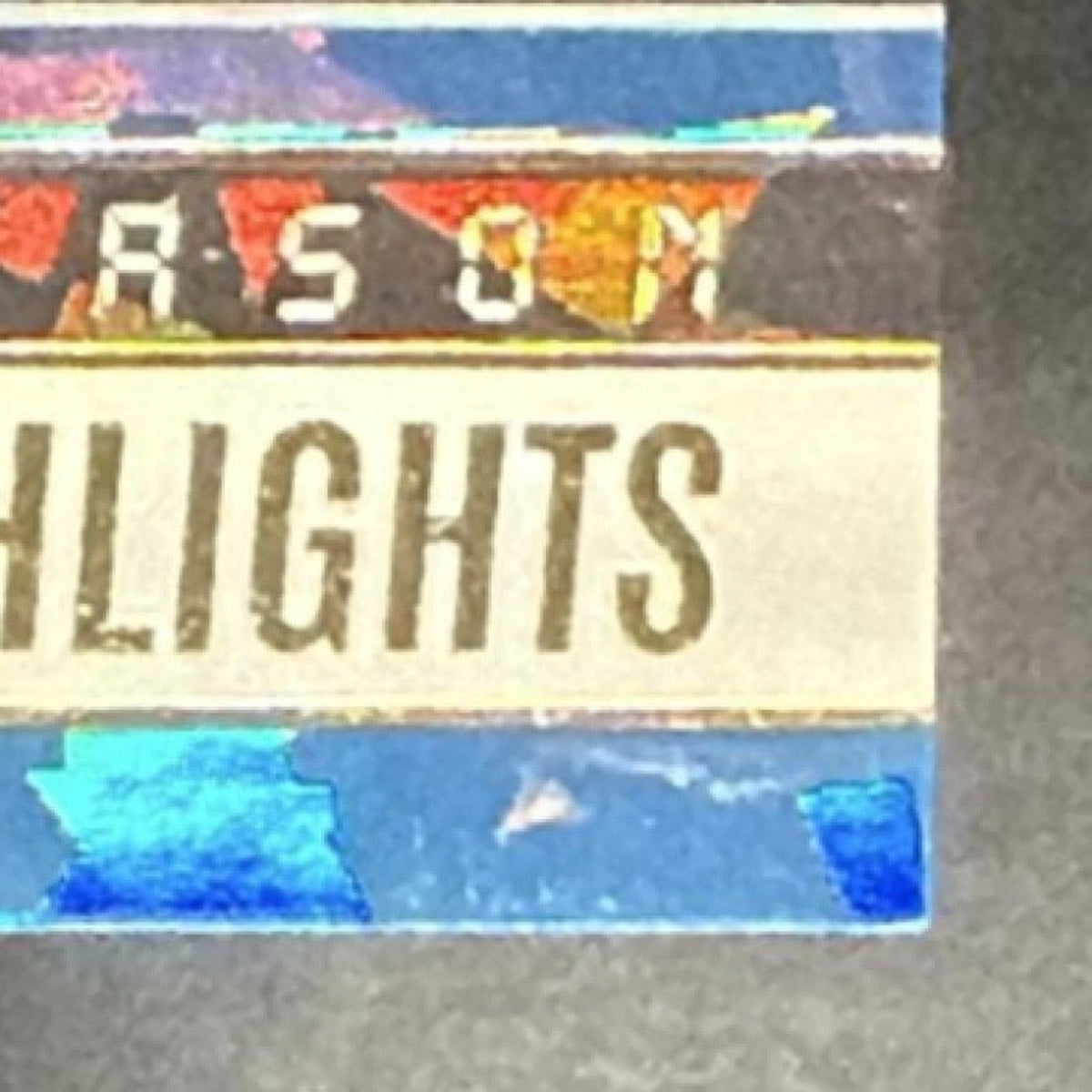 2026 Panini Donruss NASCAR Cup Series #4 Season Highlights Carolina Blue Ice /99
