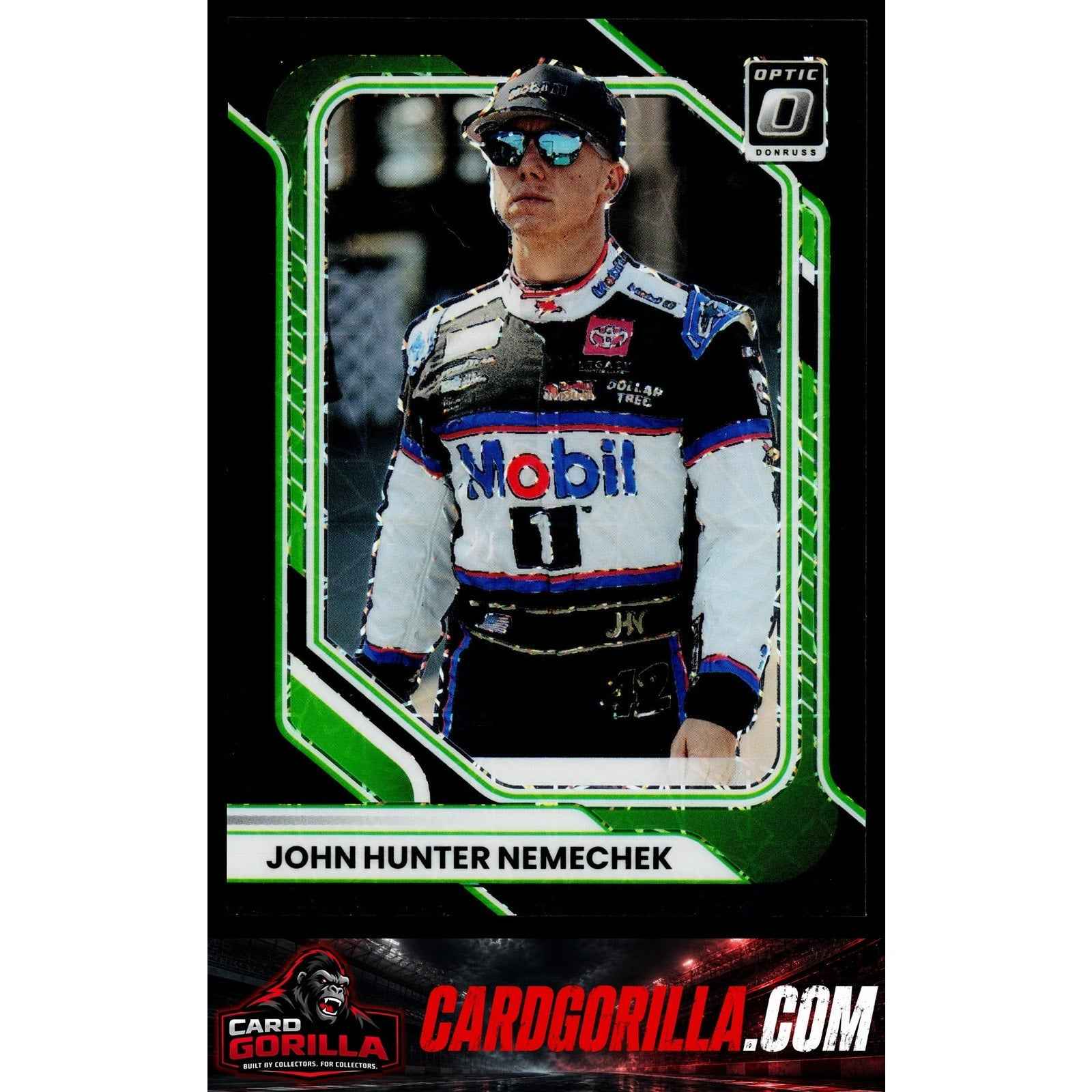 2026 Donruss #27 John Hunter Nemechek Optic Black Velocity #/39