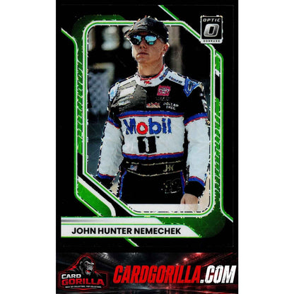 2026 Donruss #27 John Hunter Nemechek Optic Black Velocity #/39