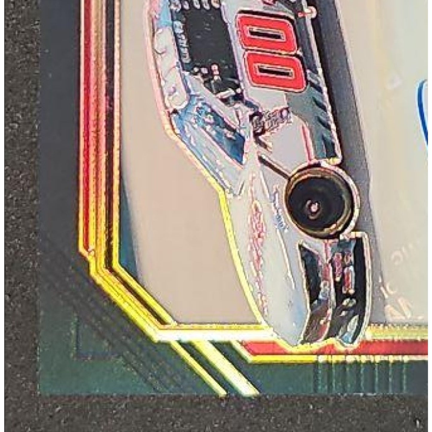 2024 Panini Select Cole Custer Trackside Action Signatures Black Prizms 1/1