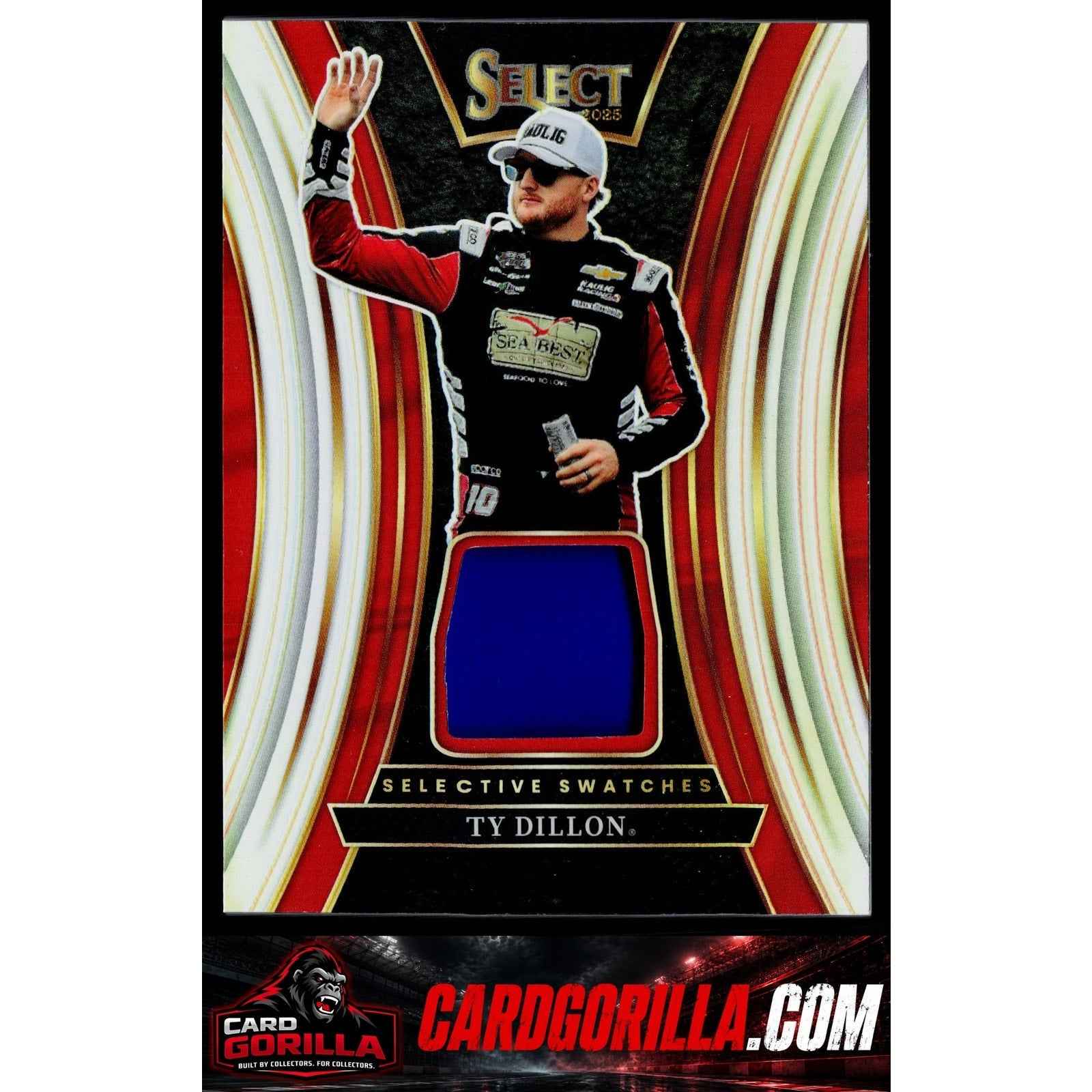 2025 Panini Select #SS-TDN Ty Dillon Selective Swatches