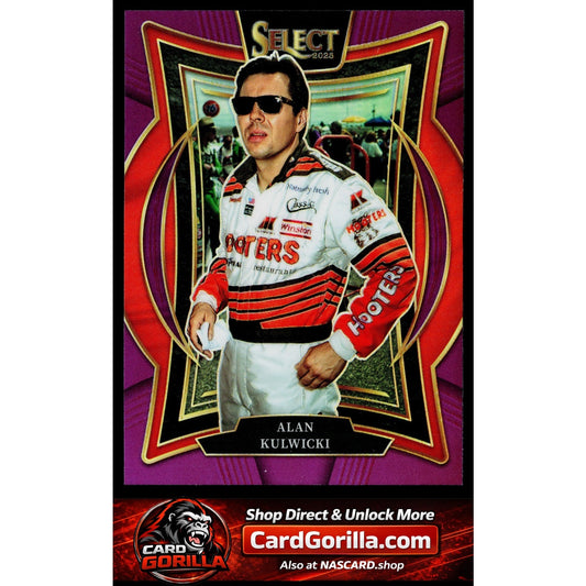2025 Panini Select #68 Alan Kulwicki Purple Prizms #/199